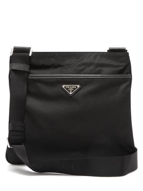 prada tasche messenger|nylon Messenger bag for men.